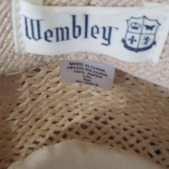 Wembley♡Straw Hat♡Anchor Accent - Picture 4 of 7